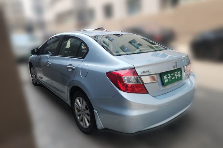 Used Honda Civic 2012 1.8L automatic luxury edition Rear Left 45 Deg