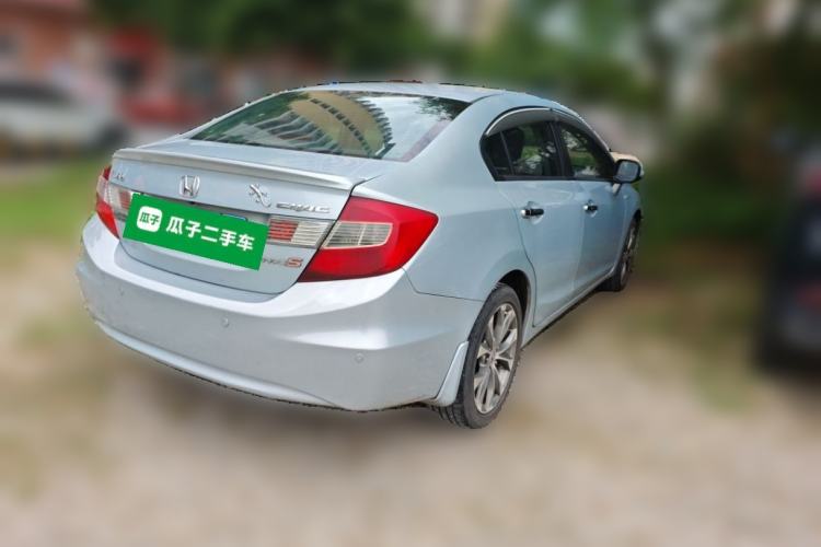 Used Honda Civic 2012 2.0L Automatic TYPE-S Navigation Edition Rear Right 45 Deg