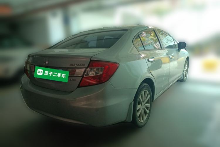 Used Honda Civic 2012 1.8L automatic luxury edition Rear Right 45 Deg