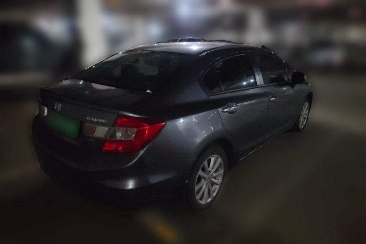 Used Honda Civic 2012 1.8L automatic luxury edition Rear Right 45 Deg