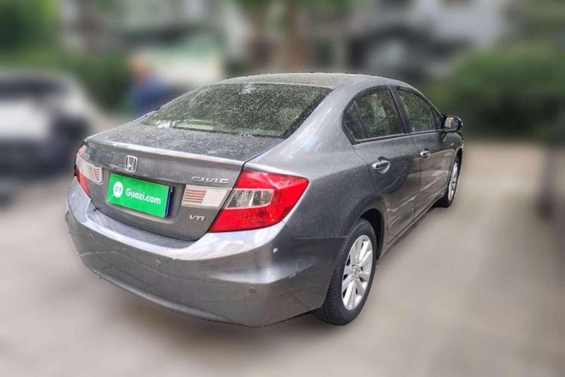 Used Honda Civic 2012 1.8L automatic luxury edition Rear Right 45 Deg