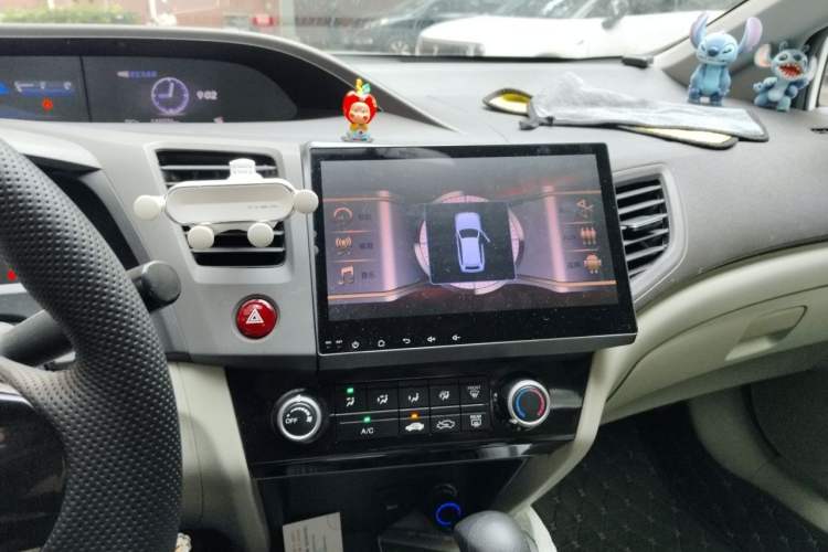 Used Honda Civic 2012 1.8L automatic comfort version Audio And AC Panel