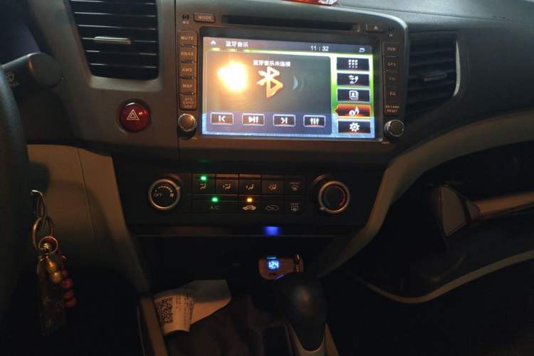 Used Honda Civic 2012 1.8L automatic comfort version Audio And AC Panel