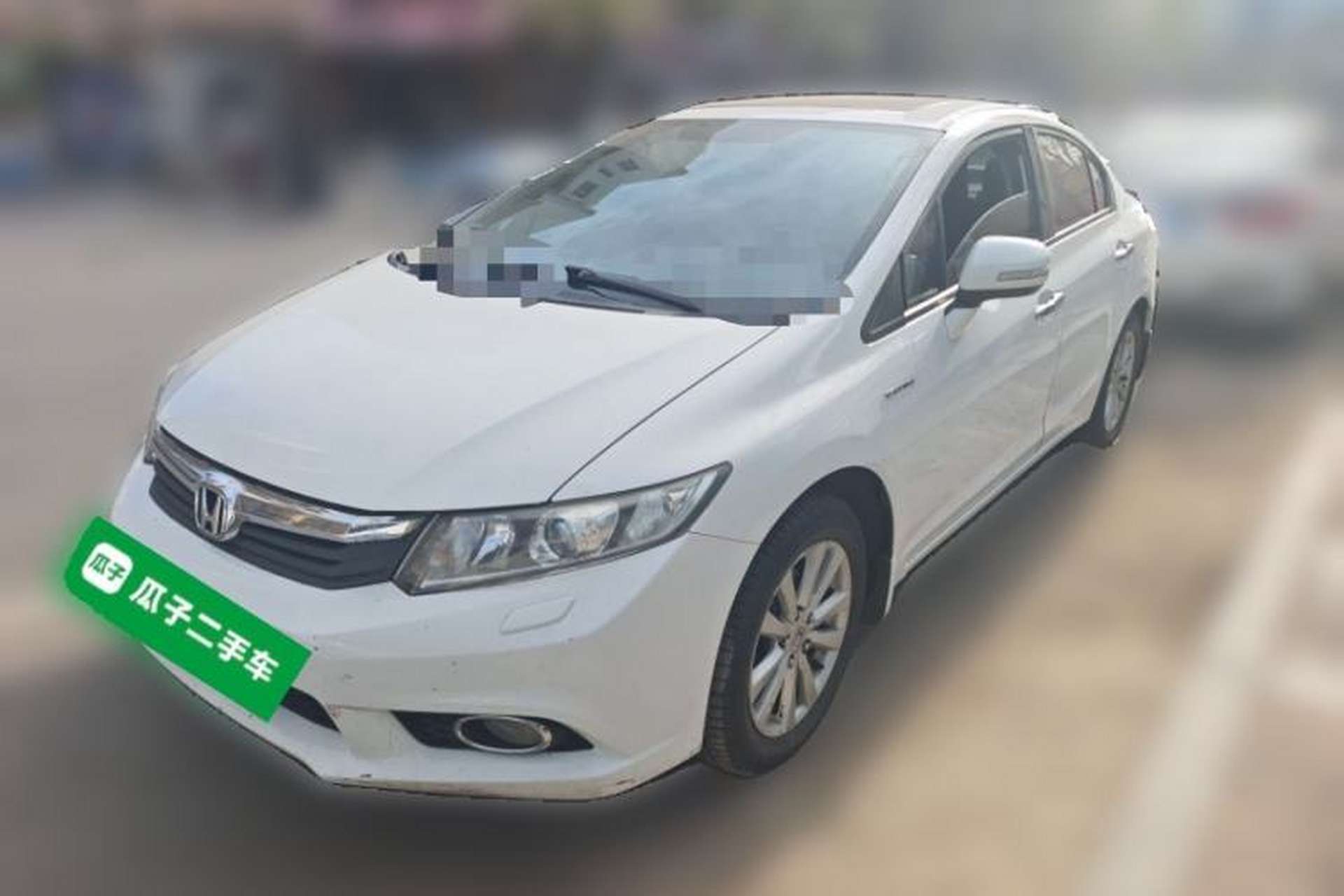 Used Honda Civic 2012 1.8L automatic luxury edition Front Left 45 Deg