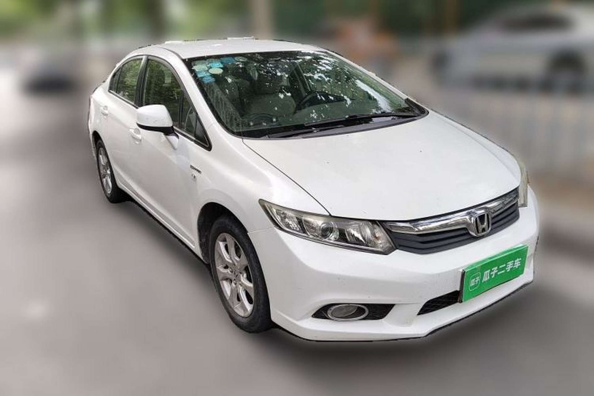 Used Honda Civic 2012 1.8L automatic comfort version Front Right 45 Deg