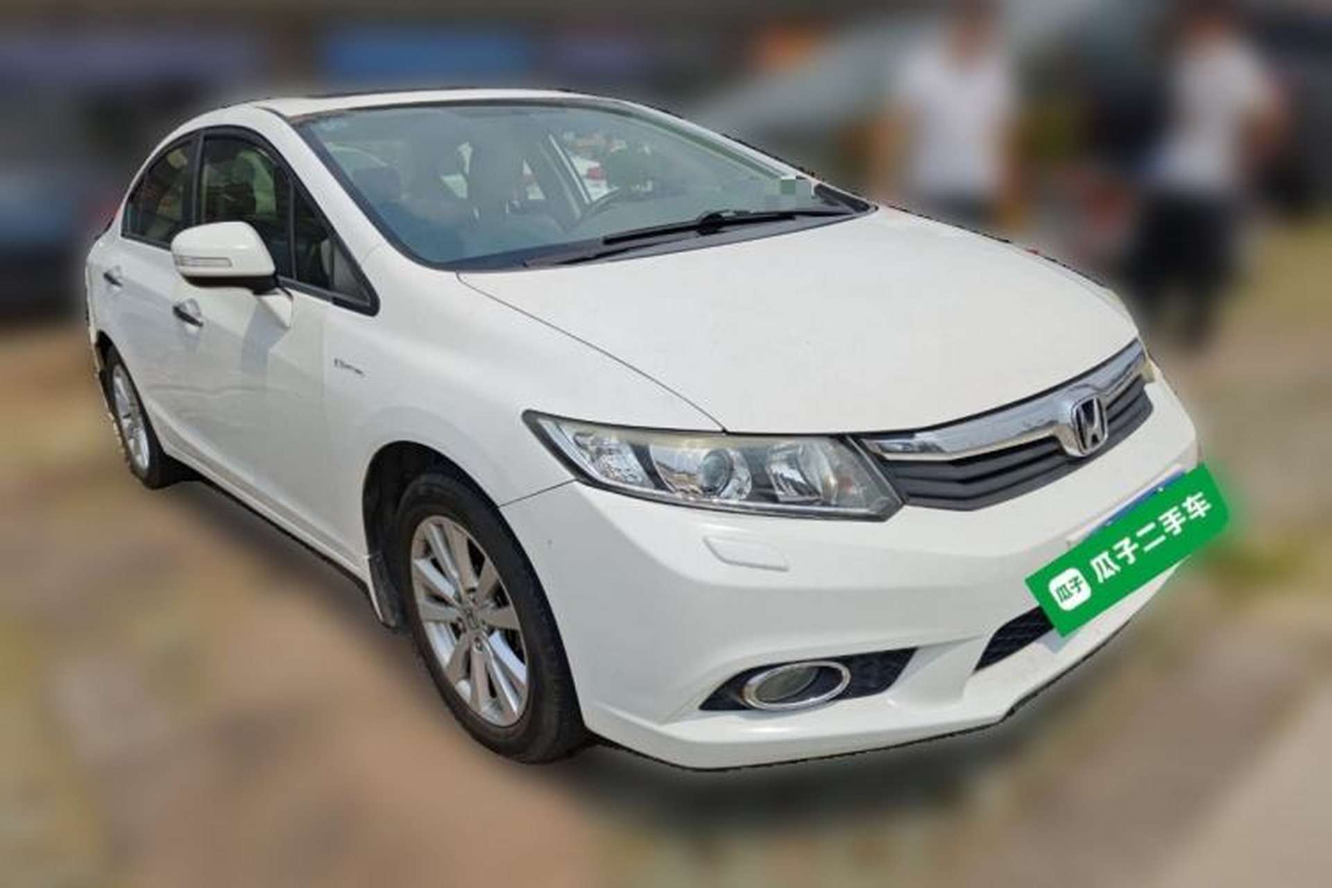 Used Honda Civic 2012 1.8L automatic luxury edition Front Right 45 Deg