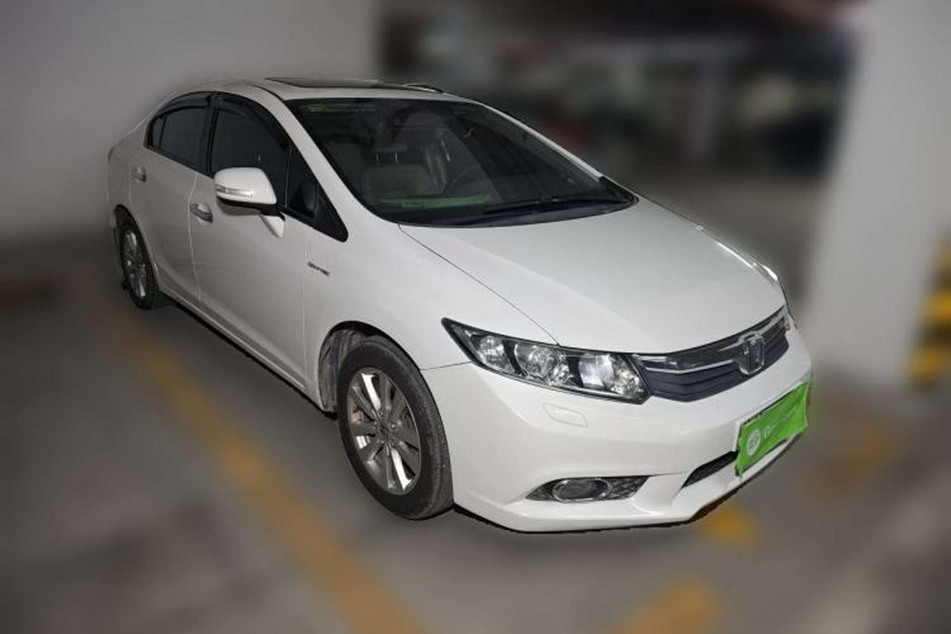 Used Honda Civic 2012 1.8L automatic luxury edition Front Right 45 Deg