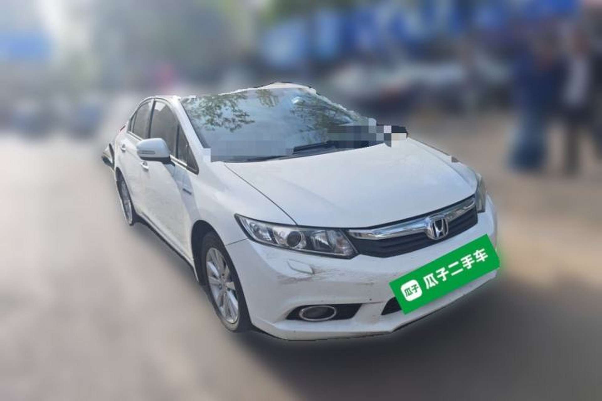 Used Honda Civic 2012 1.8L automatic luxury edition Front Right 45 Deg