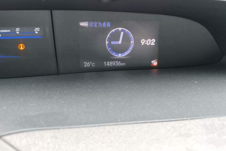 Used Honda Civic 2012 1.8L automatic comfort version Odometer Close Up
