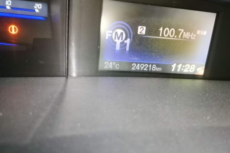 Used Honda Civic 2012 1.8L automatic luxury edition Odometer Close Up