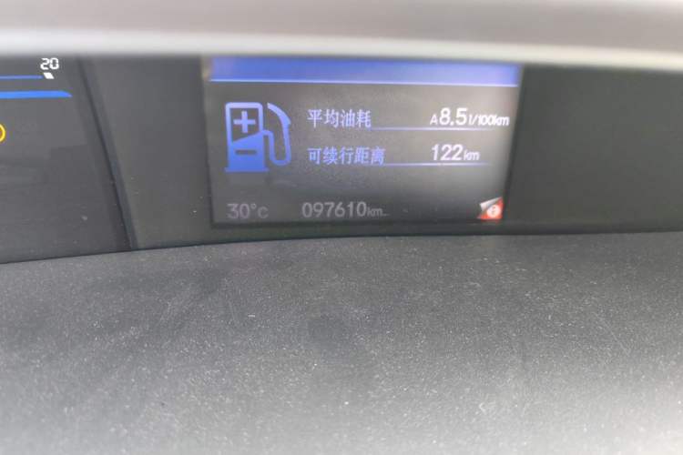 Used Honda Civic 2012 1.8L automatic comfort version Odometer Close Up