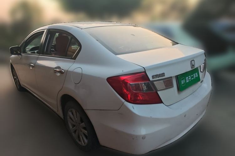 Used Honda Civic 2012 1.8L automatic luxury edition Rear Left 45 Deg