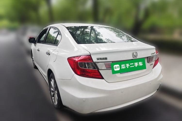 Used Honda Civic 2012 1.8L automatic luxury edition Rear Left 45 Deg