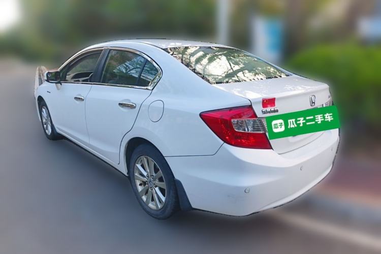 Used Honda Civic 2012 1.8L automatic luxury edition Rear Left 45 Deg