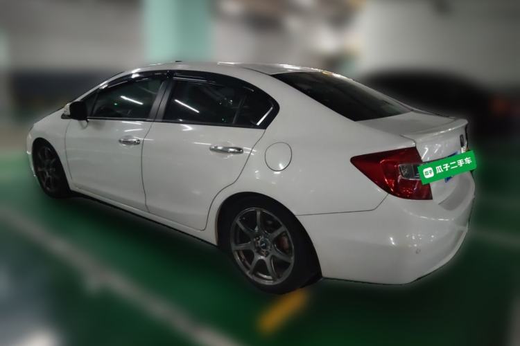 Used Honda Civic 2012 1.8L automatic luxury edition Rear Left 45 Deg