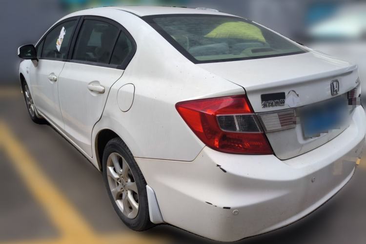 Used Honda Civic 2012 1.8L automatic comfort version Rear Left 45 Deg