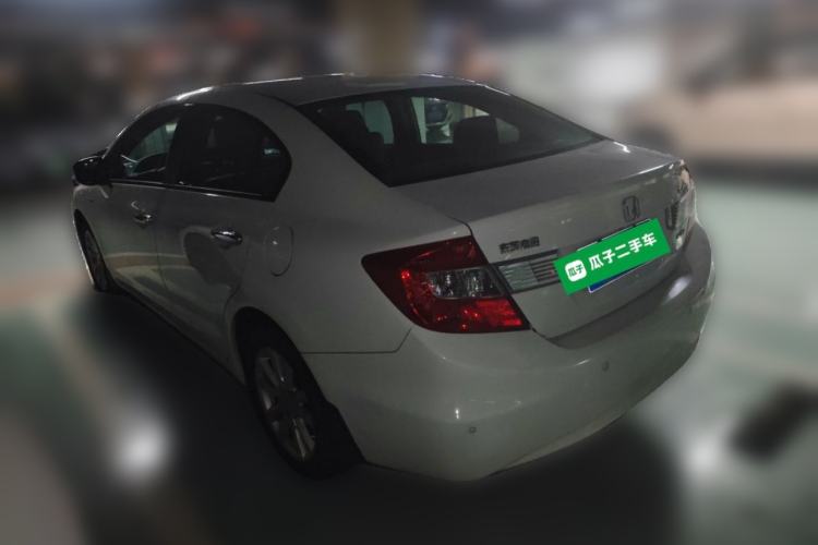Used Honda Civic 2012 1.8L automatic luxury edition Rear Left 45 Deg
