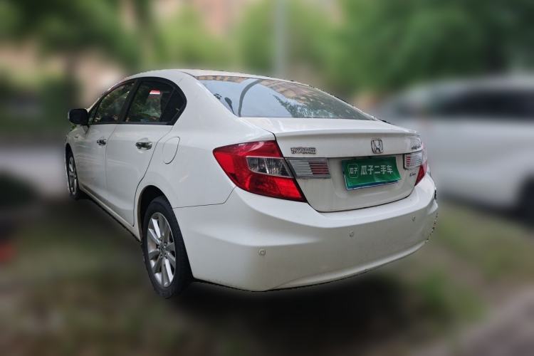 Used Honda Civic 2012 1.8L automatic luxury edition Rear Left 45 Deg