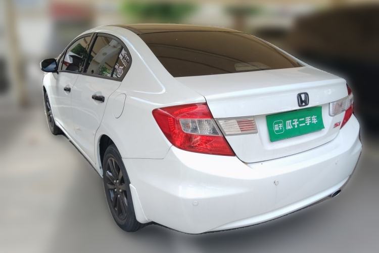 Used Honda Civic 2012 1.8L automatic luxury edition Rear Left 45 Deg