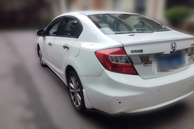 Used Honda Civic 2012 1.8L automatic luxury edition Rear Left 45 Deg