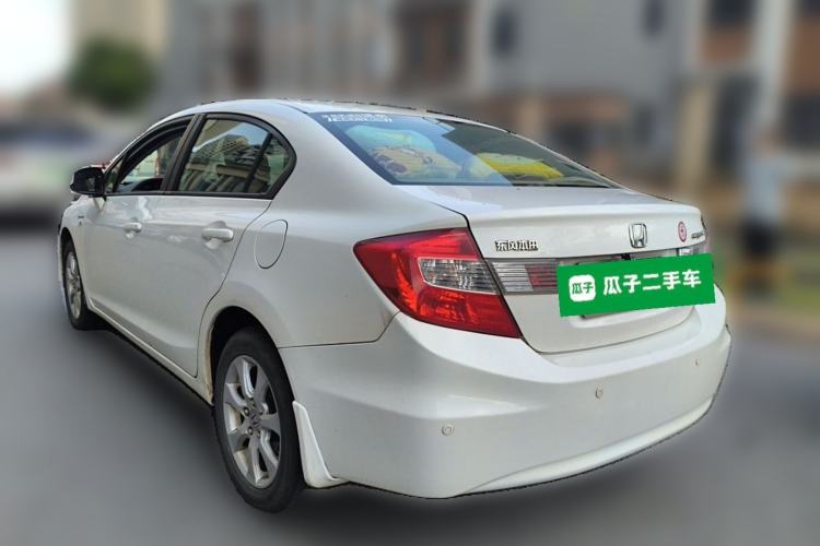 Used Honda Civic 2012 1.8L automatic comfort version Rear Left 45 Deg
