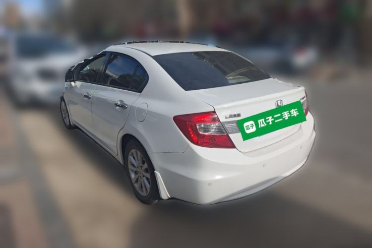 Used Honda Civic 2012 1.8L automatic luxury edition Rear Left 45 Deg
