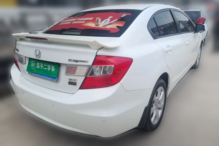 Used Honda Civic 2012 1.8L manual Comfort version Rear Right 45 Deg