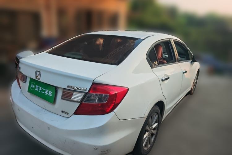 Used Honda Civic 2012 1.8L automatic luxury edition Rear Right 45 Deg