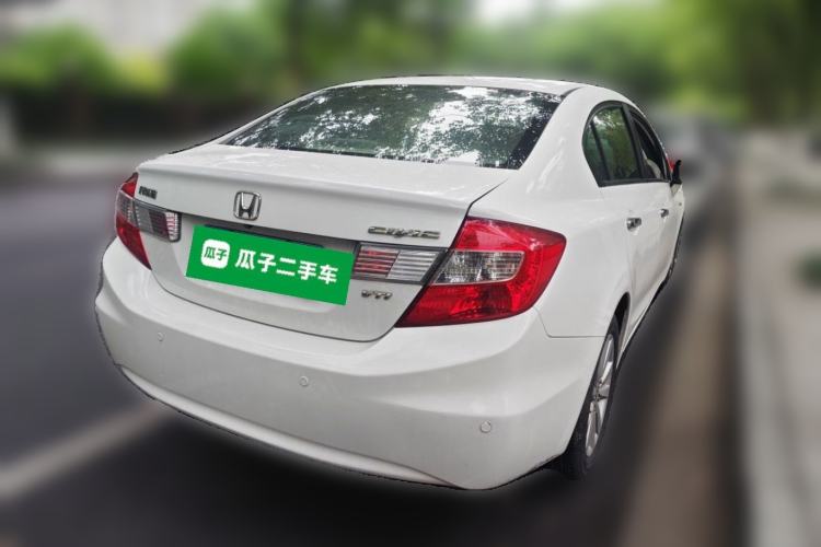 Used Honda Civic 2012 1.8L automatic luxury edition Rear Right 45 Deg