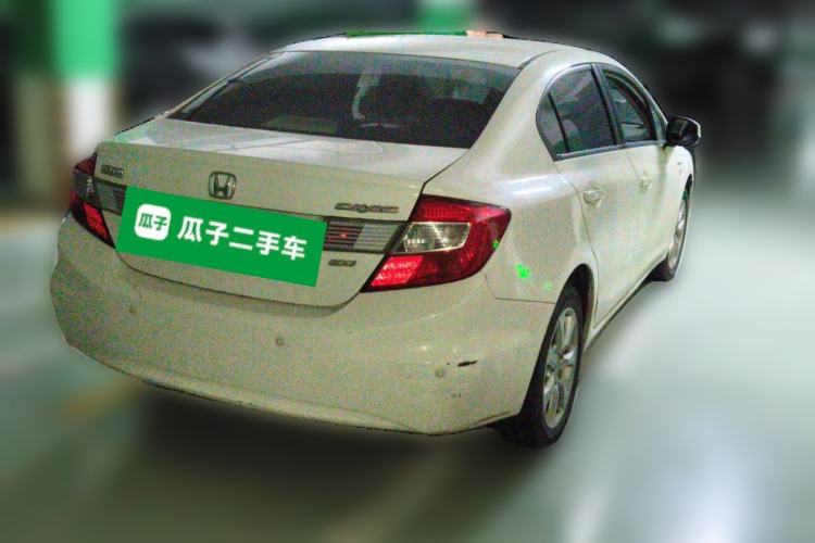 Used Honda Civic 2012 1.8L manual Comfort version Rear Right 45 Deg