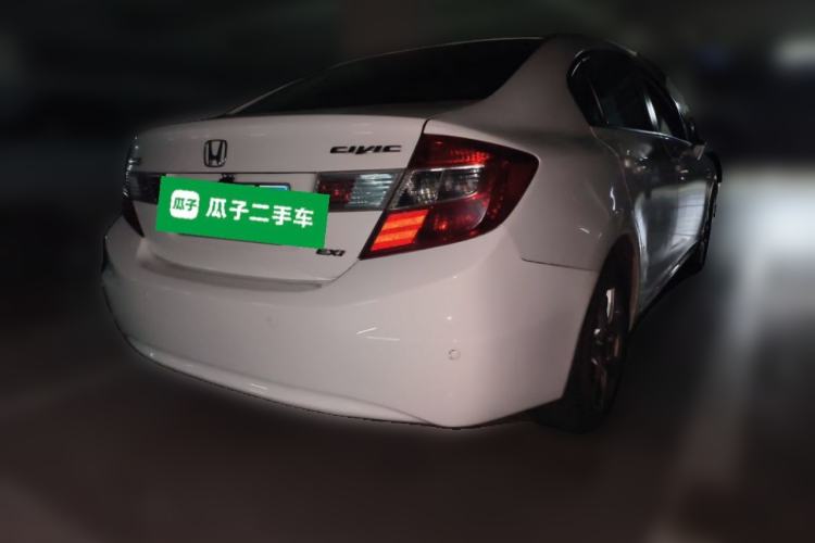 Used Honda Civic 2012 1.8L automatic comfort version Rear Right 45 Deg