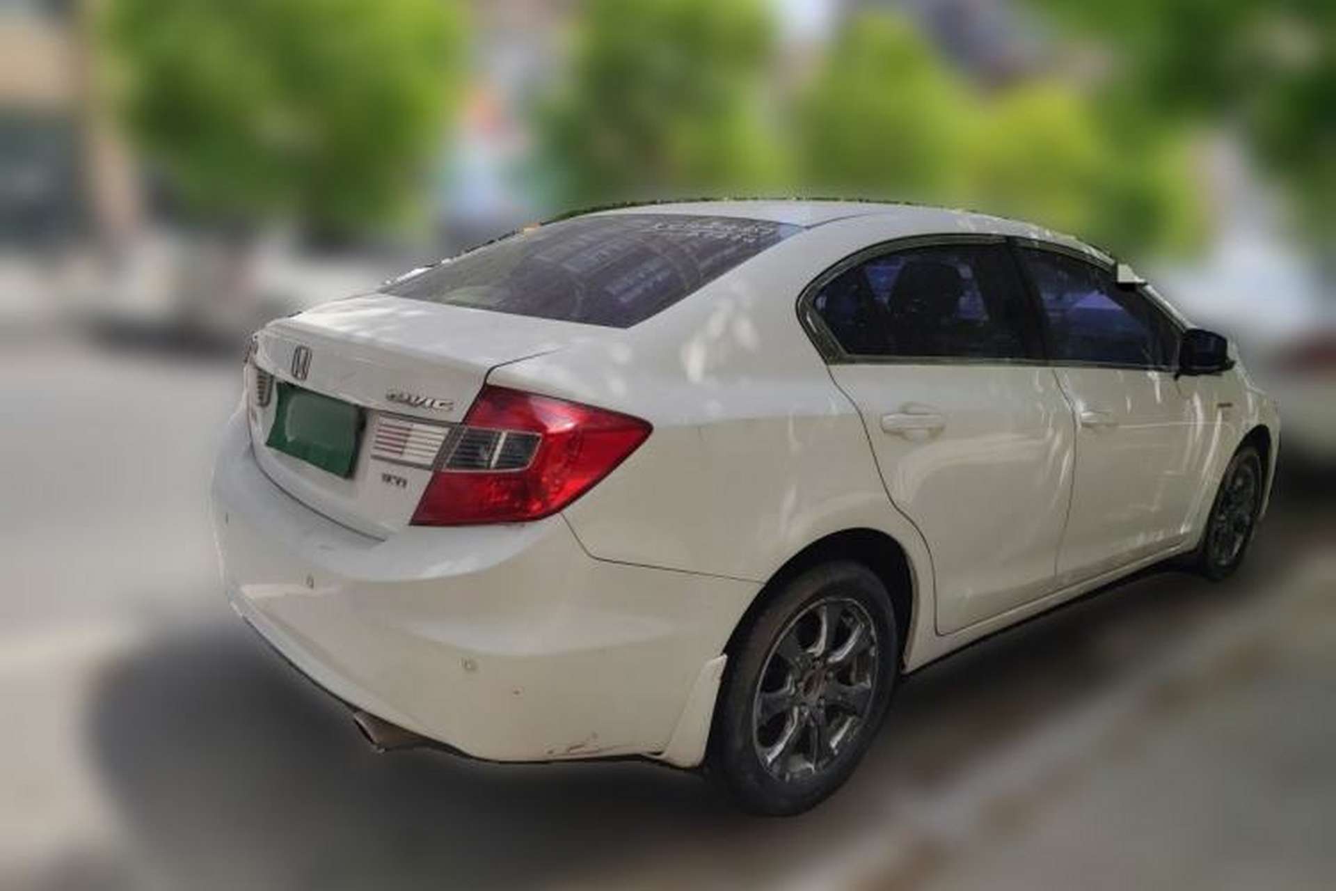 Used Honda Civic 2012 1.8L automatic comfort version Rear Right 45 Deg