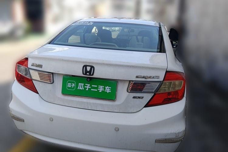 Used Honda Civic 2012 1.8L manual Comfort version Rear