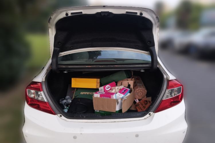 Used Honda Civic 2012 1.8L automatic comfort version Trunk