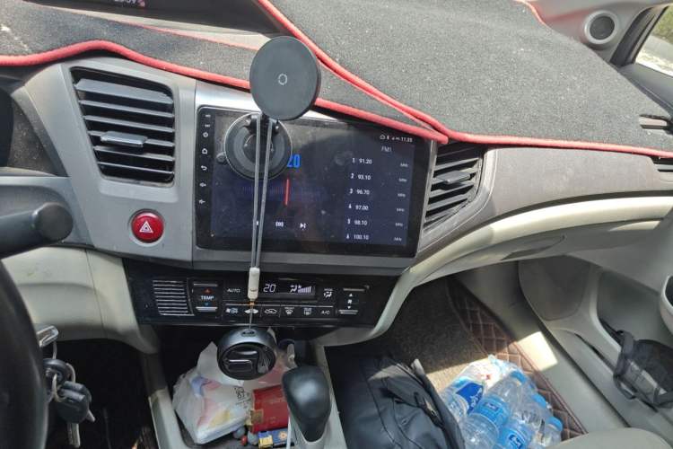 Used Honda Civic 2013 10th Anniversary 1.8L Automatic Luxury Edition Audio And AC Panel