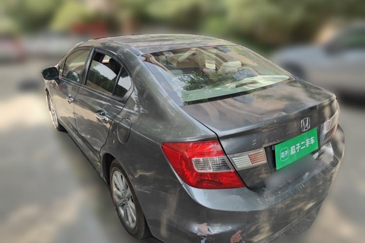 Used Honda Civic 2013 10th Anniversary 1.8L Automatic Luxury Edition Rear Left 45 Deg