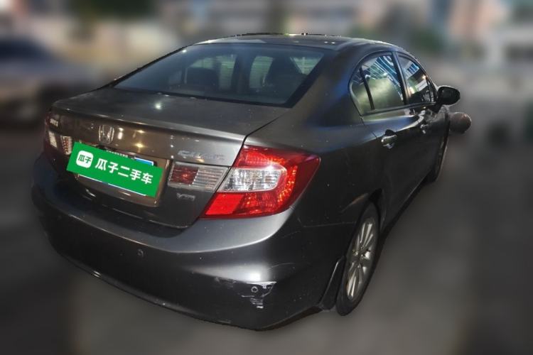 Used Honda Civic 2013 10th Anniversary 1.8L Automatic Luxury Edition Rear Right 45 Deg