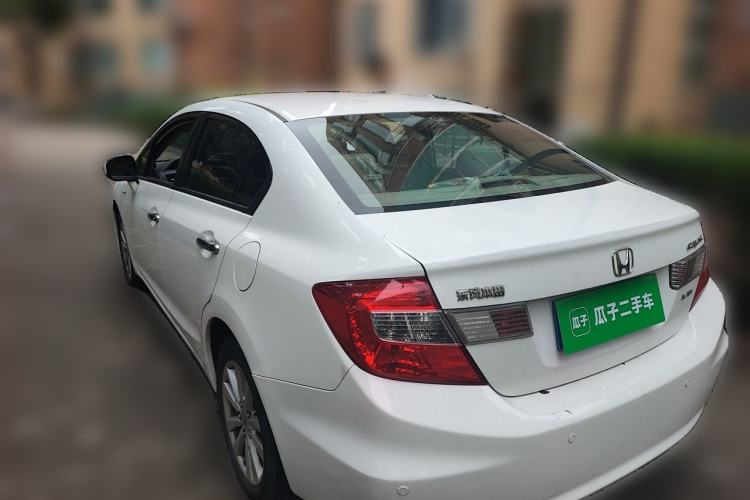 Used Honda Civic 2013 10th Anniversary 1.8L Automatic Luxury Edition Rear Left 45 Deg