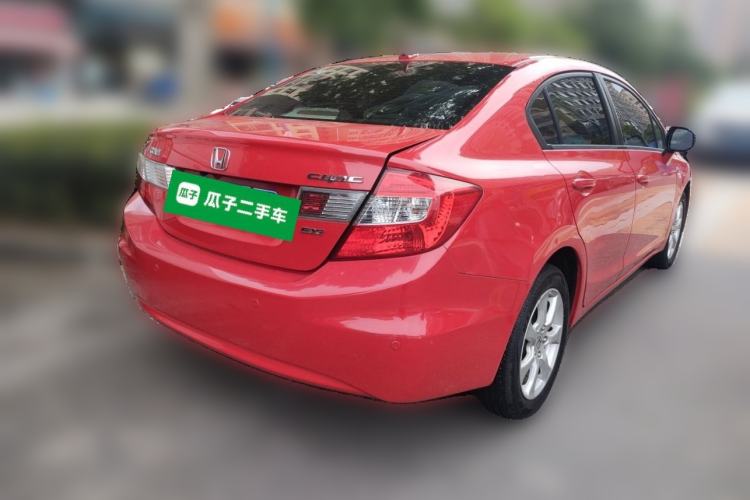 Used Honda Civic 2013 10th Anniversary 1.8L Automatic Comfort Version Rear Right 45 Deg