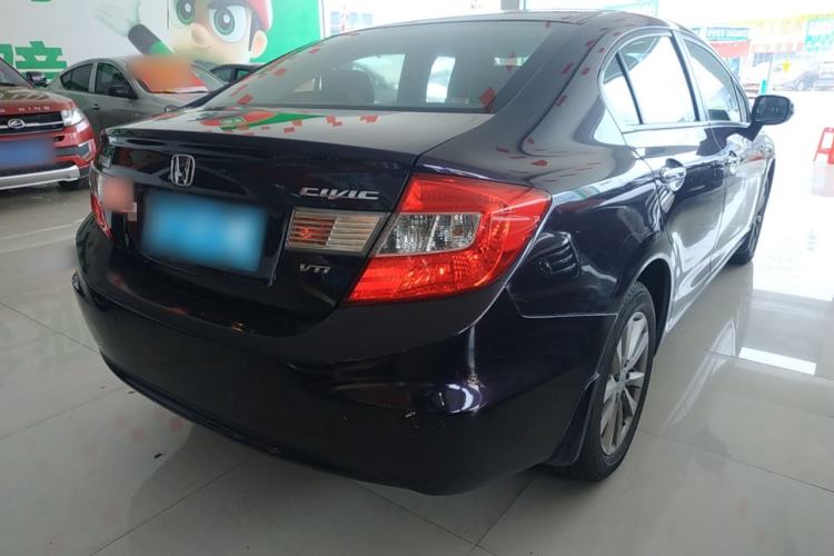 Used Honda Civic 2013 10th Anniversary 1.8L Automatic Luxury Edition Rear Right 45 Deg