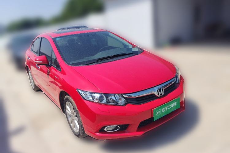 Used Honda Civic 2013 10th Anniversary 1.8L Automatic Luxury Edition Front Right 45 Deg