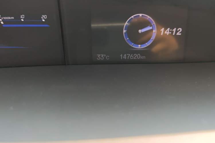 Used Honda Civic 2013 10th Anniversary 1.8L Automatic Luxury Edition Odometer Close Up