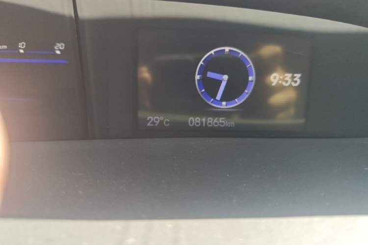 Used Honda Civic 2013 10th Anniversary 1.8L Automatic Luxury Edition Odometer Close Up
