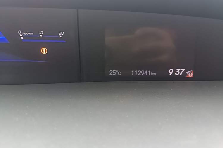 Used Honda Civic 2013 10th Anniversary Edition 1.8L Manual Comfort Version Odometer Close Up