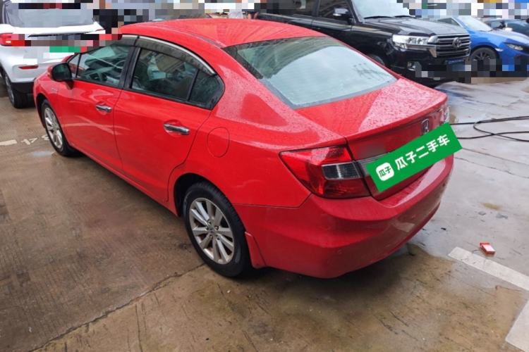 Used Honda Civic 2013 10th Anniversary 1.8L Automatic Luxury Edition Rear Left 45 Deg