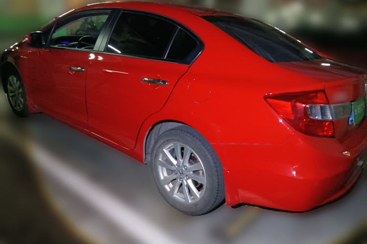 Used Honda Civic 2013 10th Anniversary 1.8L Automatic Luxury Edition Rear Left 45 Deg