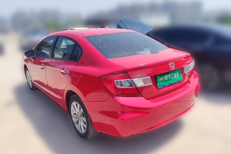 Used Honda Civic 2013 10th Anniversary 1.8L Automatic Luxury Edition Rear Left 45 Deg