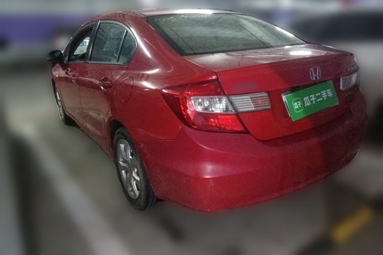 Used Honda Civic 2013 10th Anniversary 1.8L Automatic Comfort Version Rear Left 45 Deg