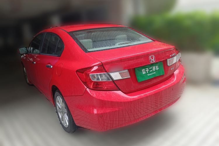 Used Honda Civic 2013 10th Anniversary 1.8L Automatic Luxury Edition Rear Left 45 Deg