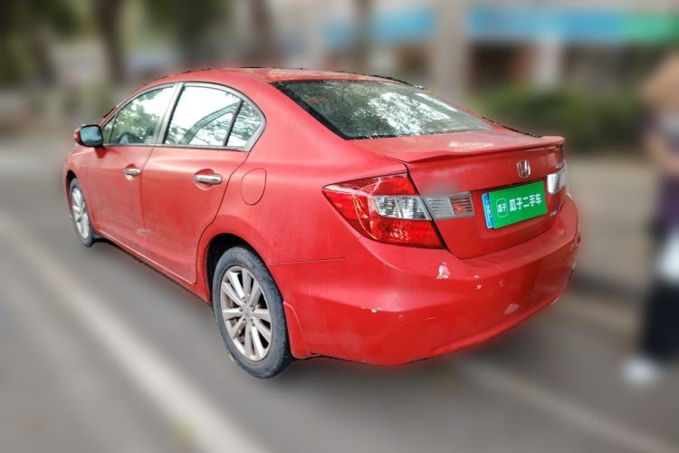 Used Honda Civic 2013 10th Anniversary 1.8L Automatic Luxury Edition Rear Left 45 Deg